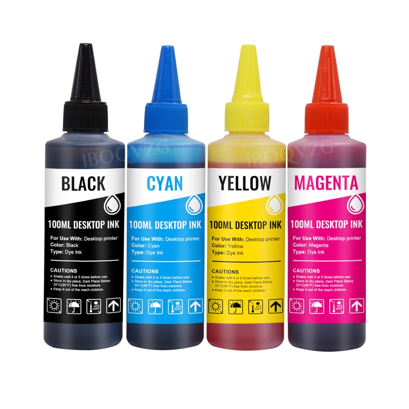 IBOQVZG 400ml Refill Ink + 4Pcs Empty Ink cartridge PGI-2500 PGI-2500XL For Canon MAXIFY IB4050 MB5050 MB5350 MB5150 MB5450