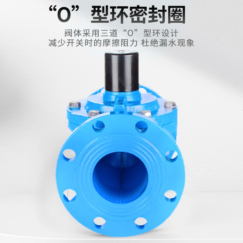 Cast iron flange solenoid valve ZCS DF water valve dn100 pipeline control switch normally closed 150 220V24V