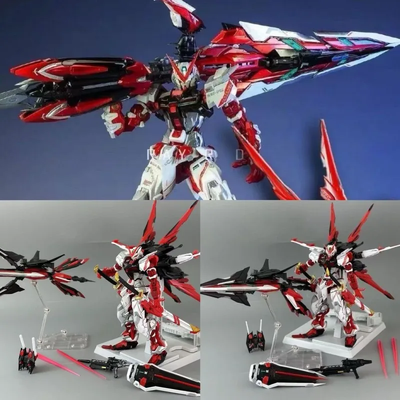 Em estoque DABAN 8812A Red Astray MB Style Bewildered MG 1:100 Kit de modelo de montagem Transformável Greatsword Mochila Figura de ação