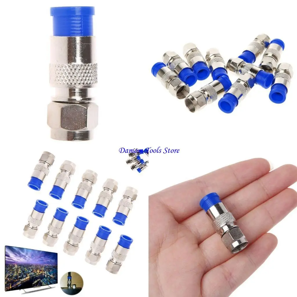 57BE 10Pcs RG6 RG59…