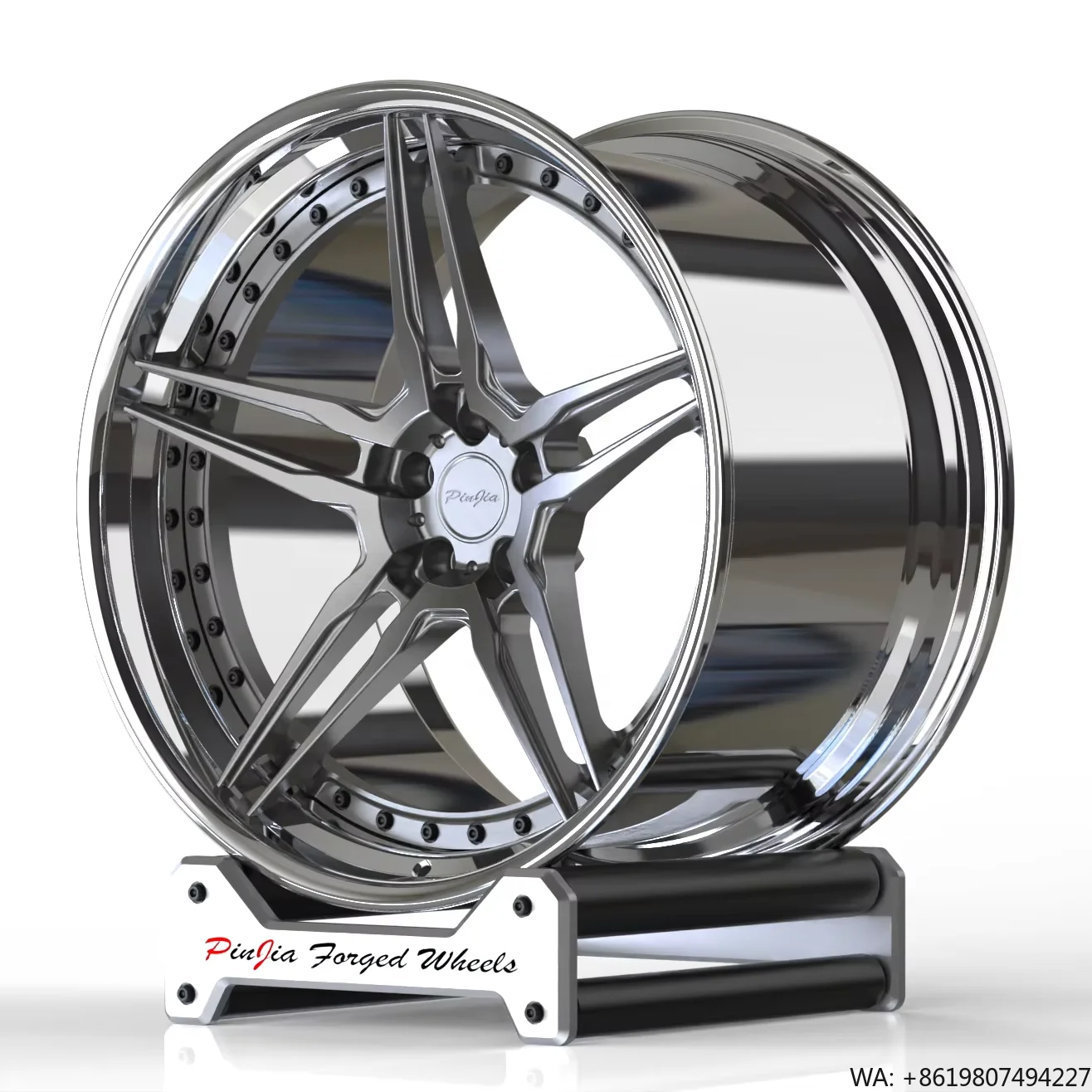 

China Factory Custom 19-inch Fi-R Forged Alloy Wheels Polished for a Variety of Models