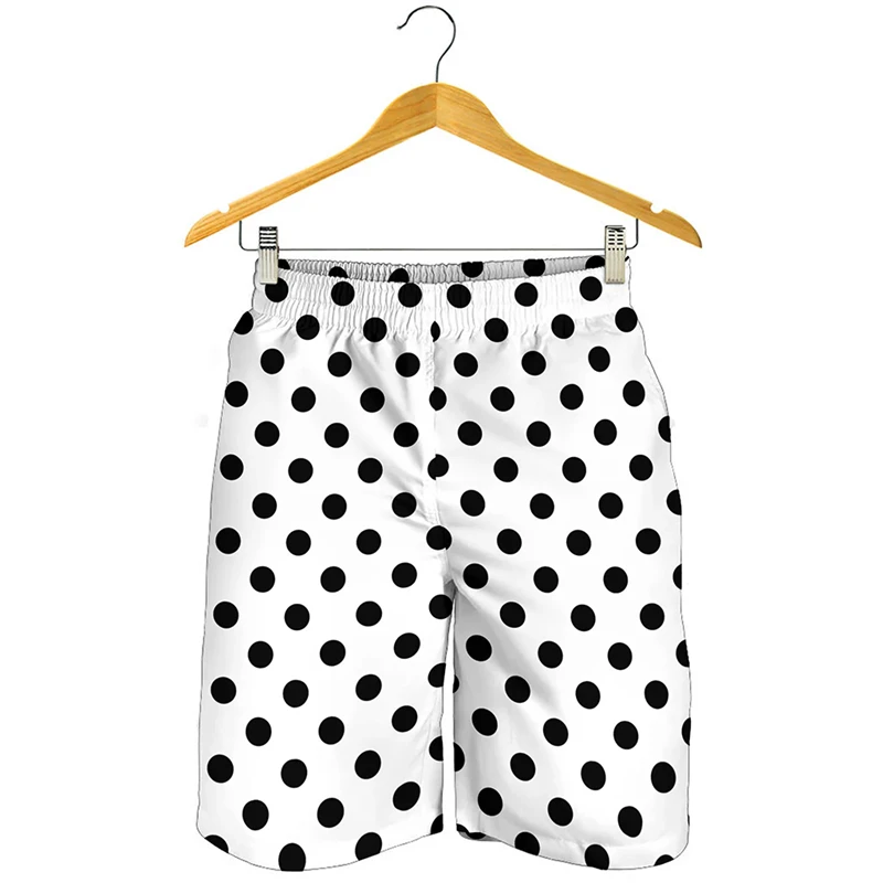 Classic Wave Point 3D Printing Y2k Shorts Men Clothing Fashion Hawaii Swimming Beach Shorts Women Casual Breathable Gym Shorts