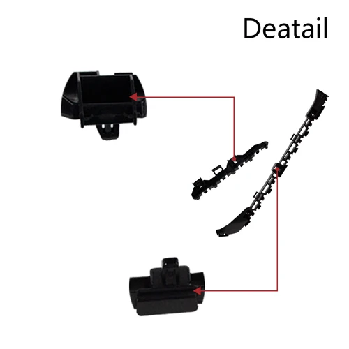 Imagen 2 del producto Soporte de parachoques delantero o trasero para HONDA CITY 2014 2015 2016 2017 2018 2019 71198-T9A-T00 71193-T9A-T00