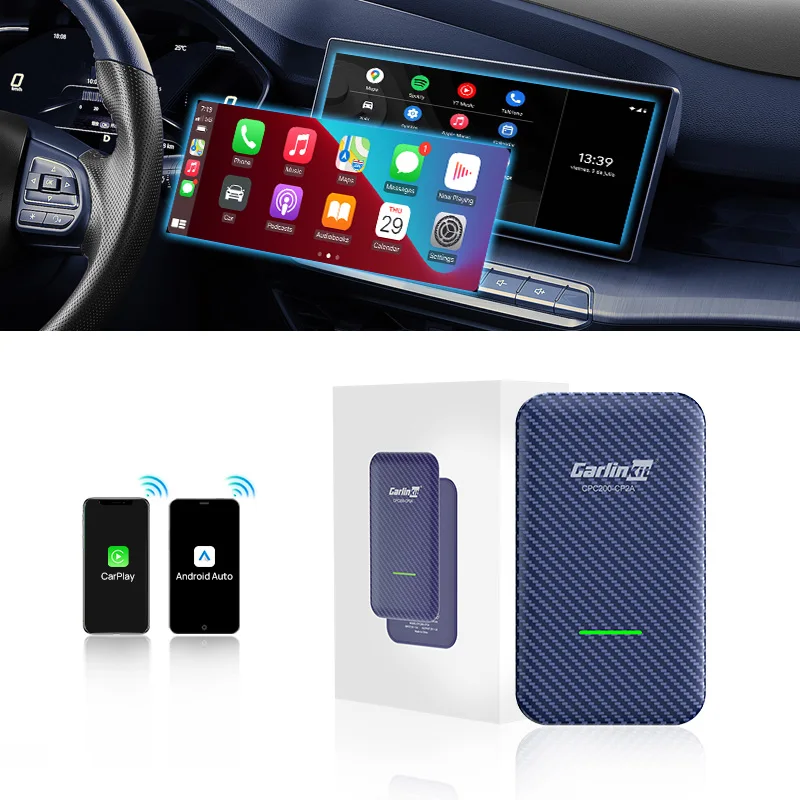 The Newest Car Accessories Carlinkit 4.0 Wireless Usb Dongle Wireless Carplay Android Auto carlink 40 ai box