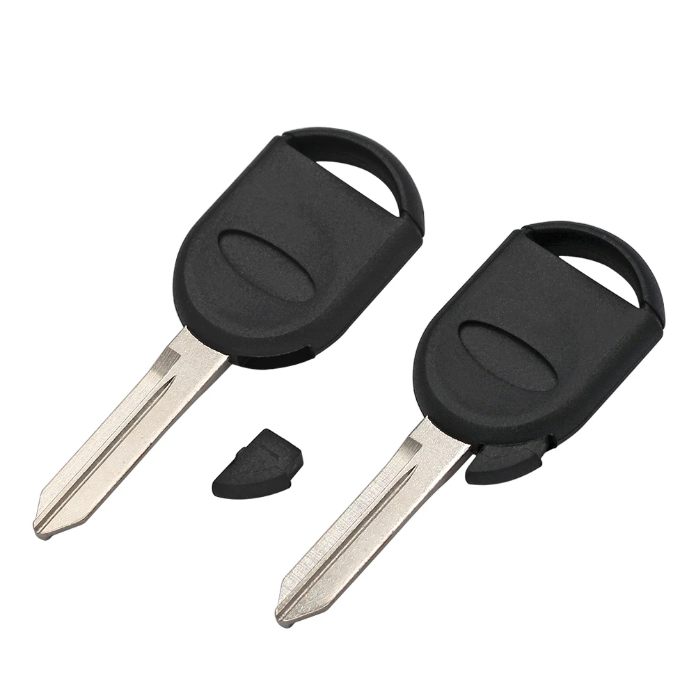 Transponder Key Shell with Chip 4D60 4D63 for FORD Fusion Edge Mustang Focus Expedition F150 F250 F350 with FO38 Blade