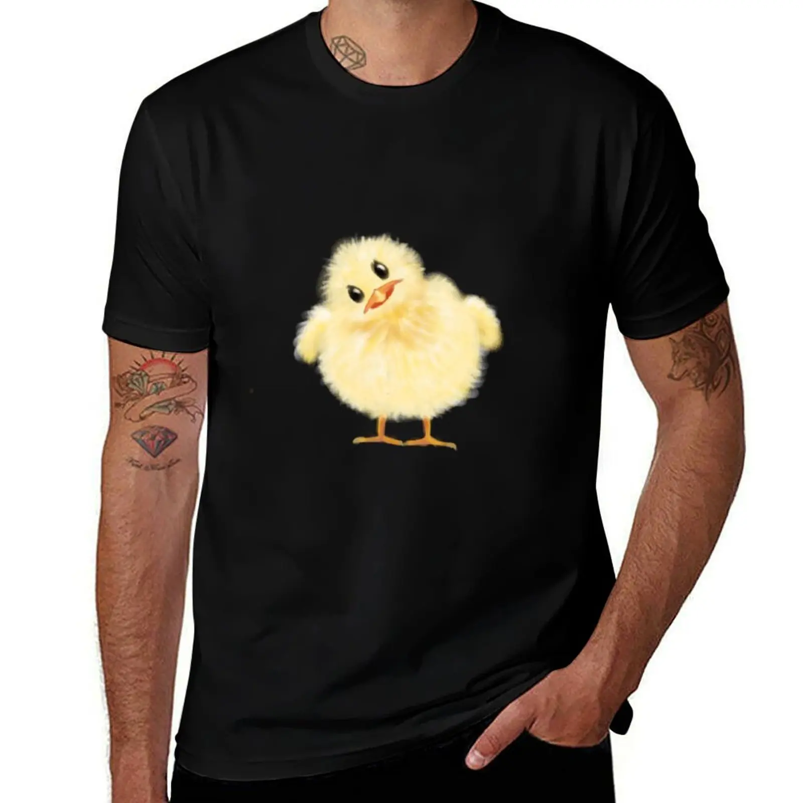 Baby Chick! T-Shirt Work Duty Casual T-Shirt