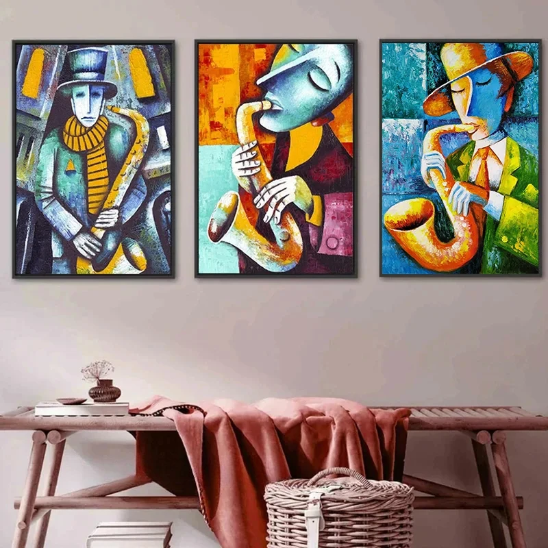 บทคัดย่อ Picasso งานศิลปะ Man - Musical Instrument Images บทวิจารณ์และราคา