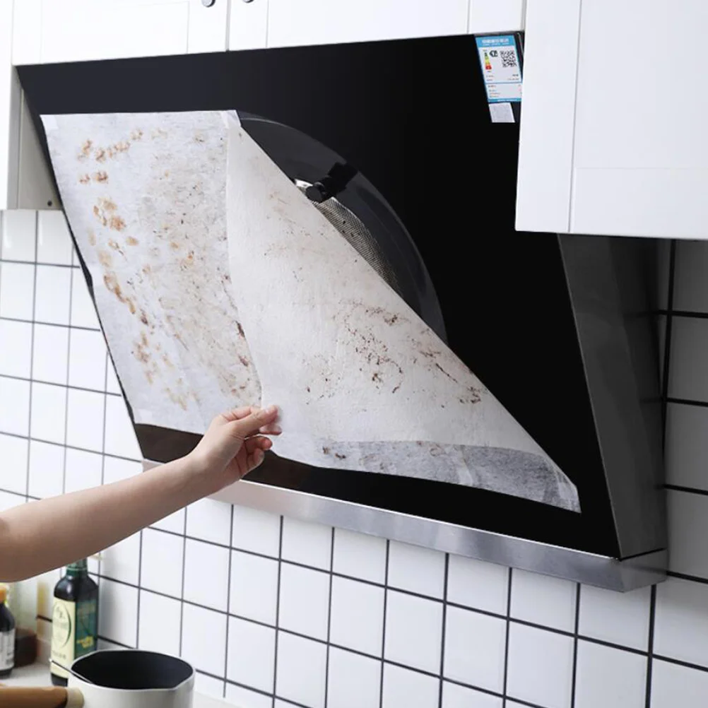 

36pcs Range Oil Absorption Kitchen Ventilator Oil-Proof Paper For Cooking Hood Durable High Quality Paper Kitchen Oil Filter