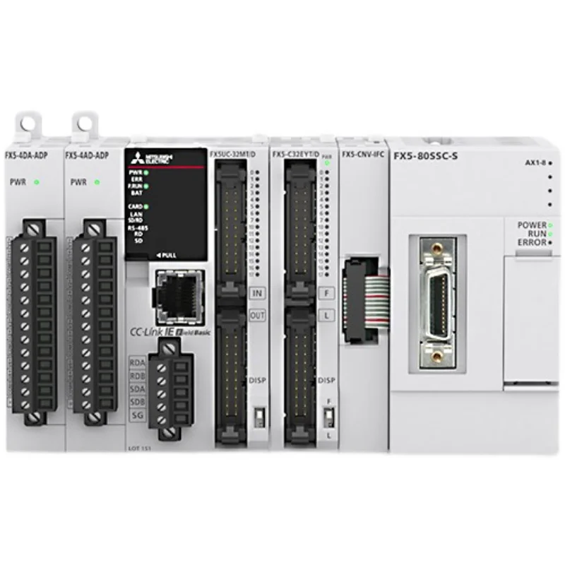 PLC FX5U I/O Module FX5-8EX 16EX 8 16 32 EYR EYT 16ET/ES
