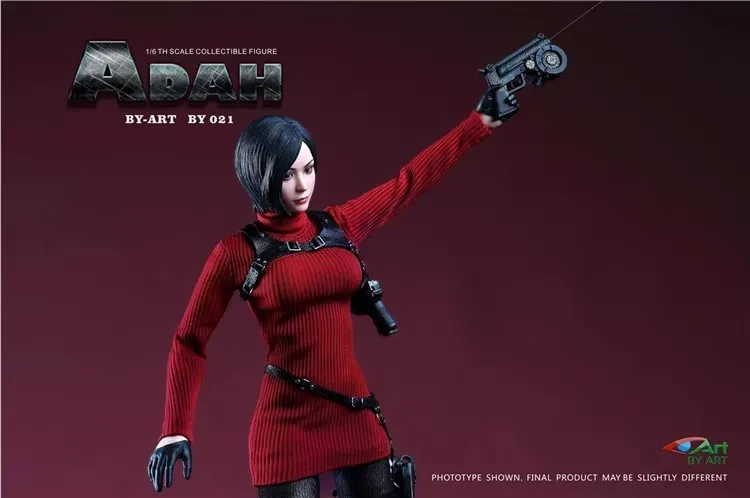 In Stock 1/6 Resident Evil Adah King By-021 Female Soldier Action Figure Desktop Decoration Ornament Fashion Toy Birthday Gift