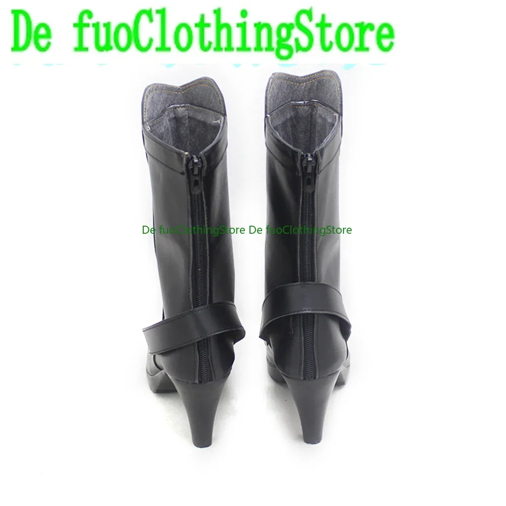 الملابس الملتوية-بلاد العجائب تأثيري أحذية الأحذية لعبة أنيمي كرنفال حفلة الهالوين عيد الميلاد DefuClothing ShoesDefuo