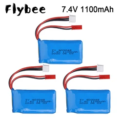 7.4V 1100mAh Li-Po Battery for WLtoys A949 A959 A969 A979 V912 V913 V353 k929 V262 L959 T23 T55 F45 2S 7.4V Car Battery parts