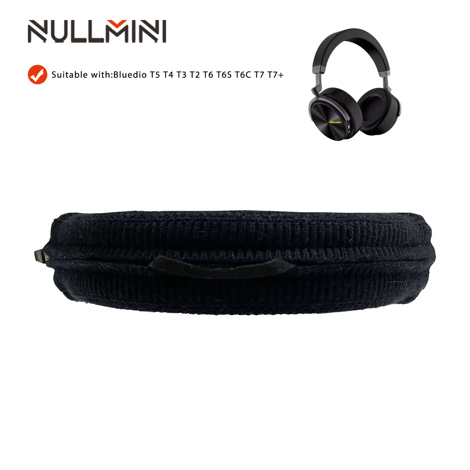 Universal Full Closure Headphone Headband Cover Zipper Cushion Protective for Bluedio T5 T4 T3 T2 T6 T6S T6C T7 T7+