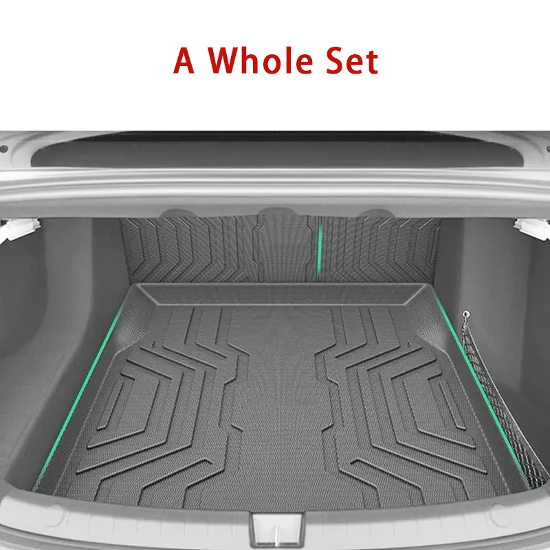 Car Trunk Mats For BYD Destroyer 05 Chaser 05 King Chazor 2022~2026 Waterproof Cargo Liner Carpets Storage Pads Auto Accessories