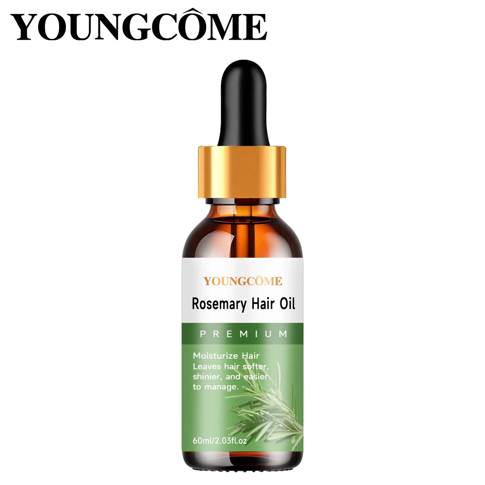  YOUNGCOME Rosemary Hair Mask Deep Conditioning Treatment Hydration for Dry and Damaged Hair Leaves Hair Silky Smooth and Shiny