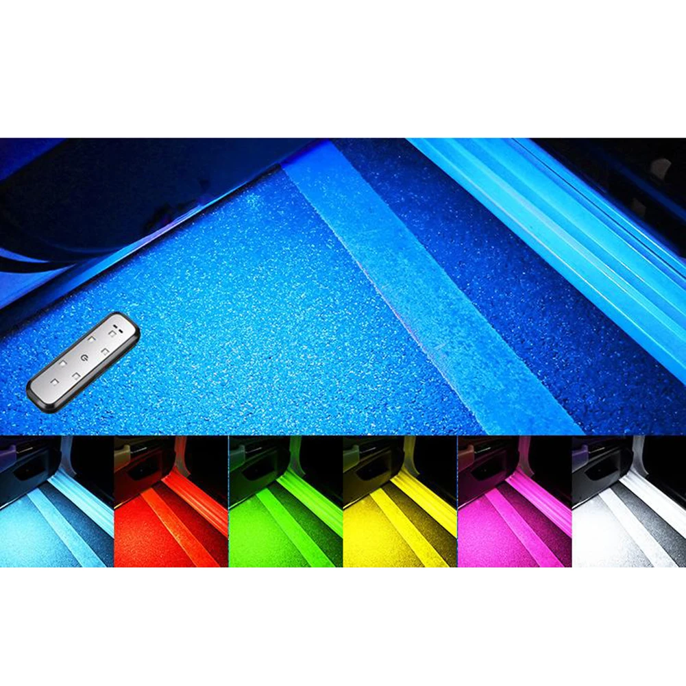 

Black Automatic Door Signal Automatic Lighting For Vehicles Car Led Light Interior Lighting Built-in Protection Cover