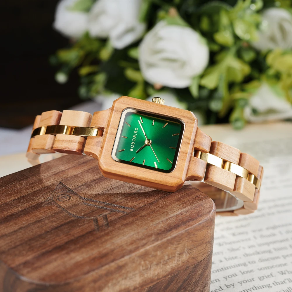 BOBO BIRD Fashion Women\'s Watches Wooden Niche Wrist Watch for Ladies Special Gift Support Drop Shipping