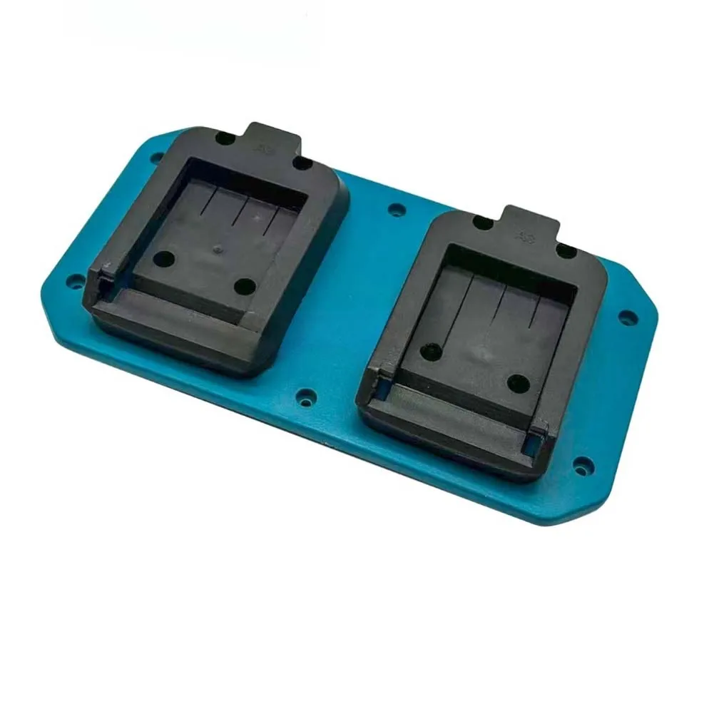 Dual battery bracket for Dayi for A3/2106 Battery wall mount storage with DC power port compact 190X104mm ABS design