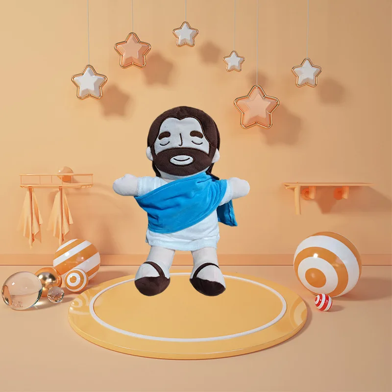 دمية قطيفة تتنفس مع إضاءة وموسيقى، لعبة تعليمية مهدئة للأطفال، محشوة بقطن PP، هدية على شكل حيوان صديق، متوفرة في المخزون