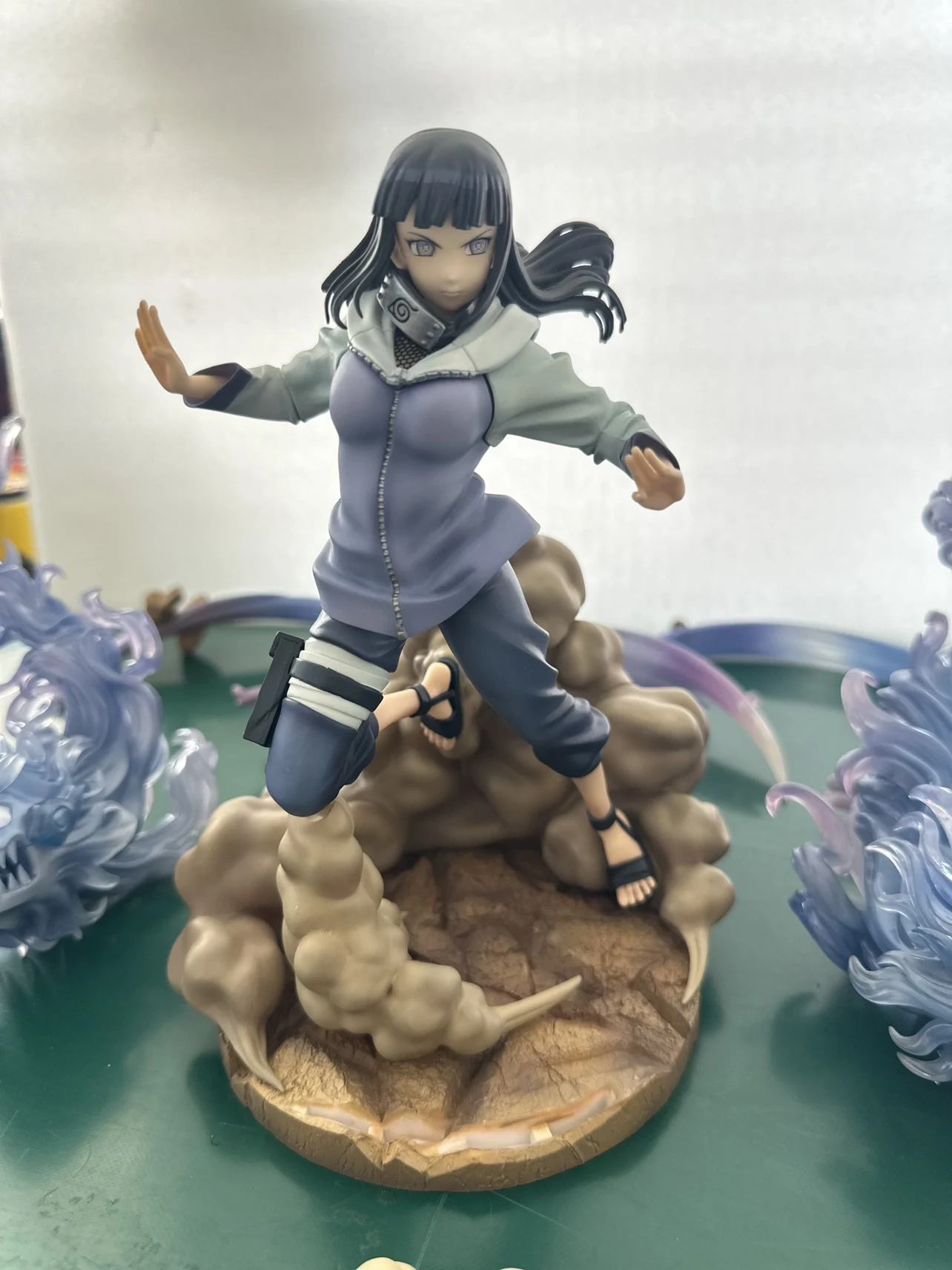 Original Naruto Hinata Hyuga Gentle Step Twin Lion Fists PVC Figure