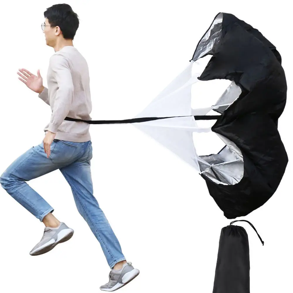 훈련 장비 축구 저항 로프 속도 드래그 츄트 피트니스 장비 저항 낙하산 러닝 드래그 낙하산