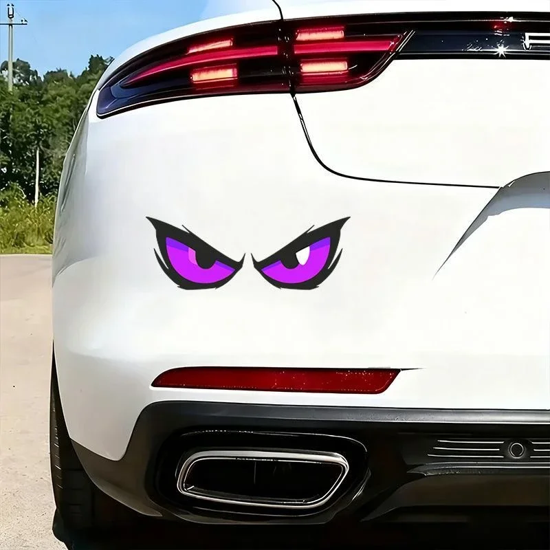 

Car Decoration Stickers 3D Devil's Eye Personalized Creative Electric Car Stickers for Car Bumpers Windows Laptops Skateboards
