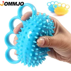 1 pz Hand Grip Strength Ball, Finger Wrist flessibilità ginnico Grip Ball, muscoli e esercizio di rinforzo della mano per 4 dita