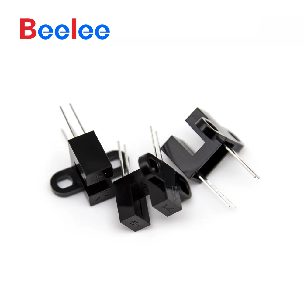 50PCS Beelee 1.6V Optical Type Photosensor 4pin Opto Interrupter Photointerrupters