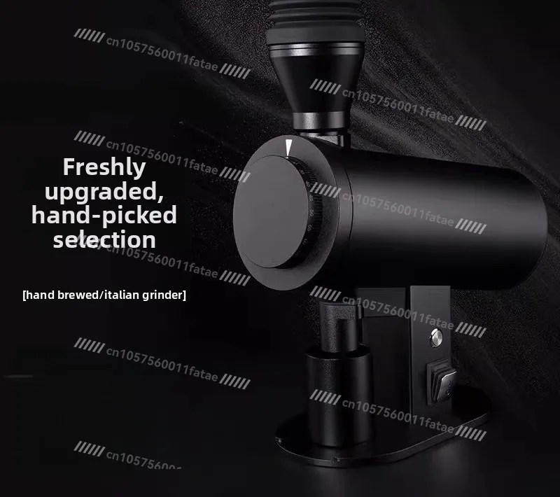 83mm Flat Burr Electric Coffee Grinder, Commercial Grade with Precision Stepless Control, Suitable for Espresso to Coarse Grind