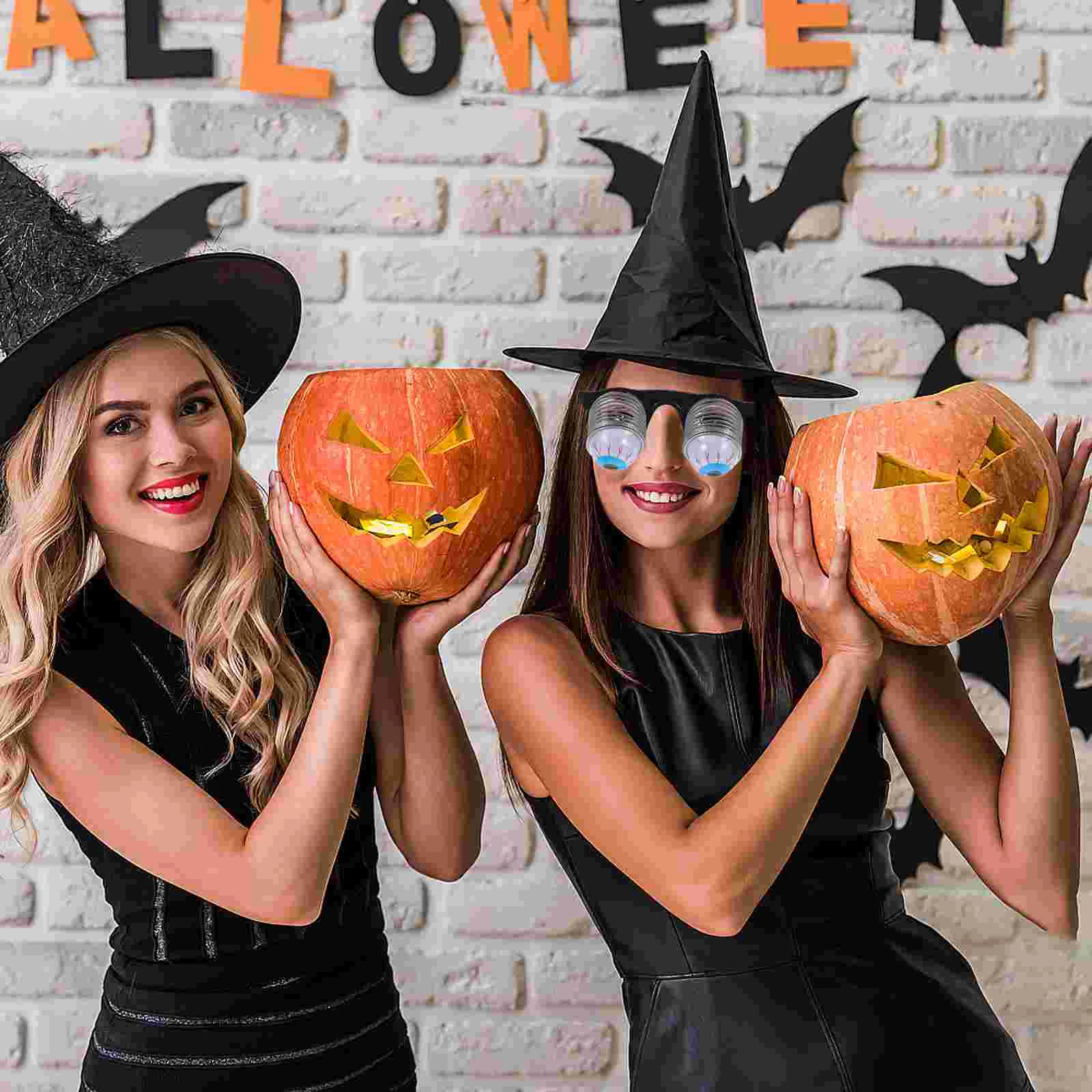 6-częściowe kostiumy na Halloween dla dorosłych Śmieszne okulary Dzieci Mężczyźni Gałka oczna Udekoruj mężczyzna