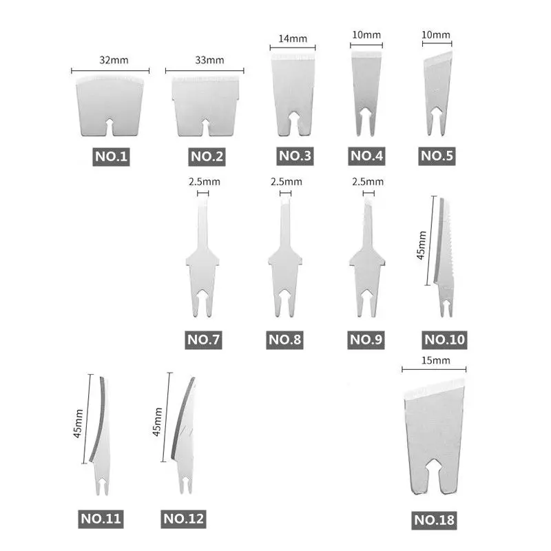 Manicure Pedicure Knife Blades Dead Skin Surgical Remover Foot Cuticle Toe Nail Scraper Callus Rasp File Shaver Feet Tools Kit