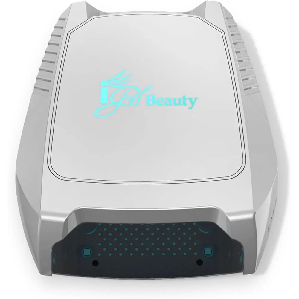 Wireless 48W Rechargeable Nail Lamp - Full Hand UV/LED Dryer with Smart Sensor, Removable Tray for Manicure & Pedicure
