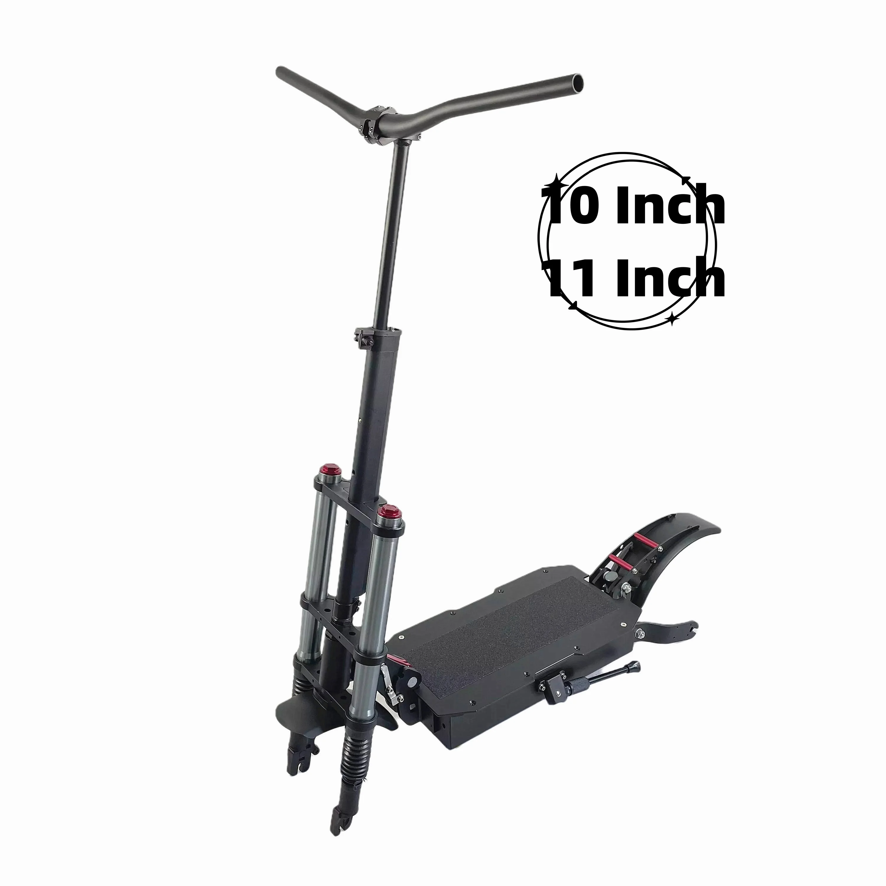 

10/11 дюймов открытый размер 135 мм 150 мм рама скутера корпус алюминиевый сплав детали и аксессуары для электрического скутера высокого качества