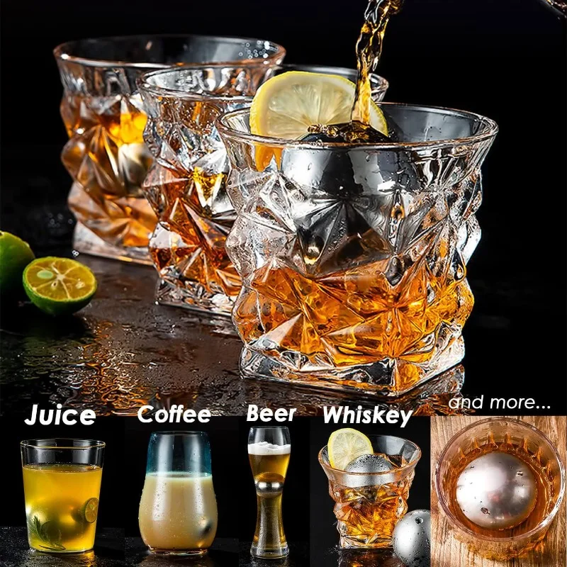 Stainless Steel Whiskey Ice Balls Reusable Beverage Chilling Stones Round Metal Ice Balls for Cocktail Whiskey - view 5