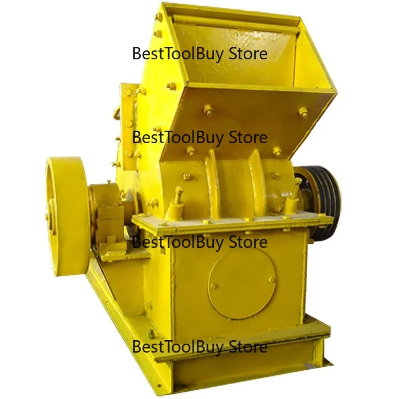 Small Scale Gold Mining Crushing Equipment Hammer Crusher for Glass Bottle Gold Ore Grinding