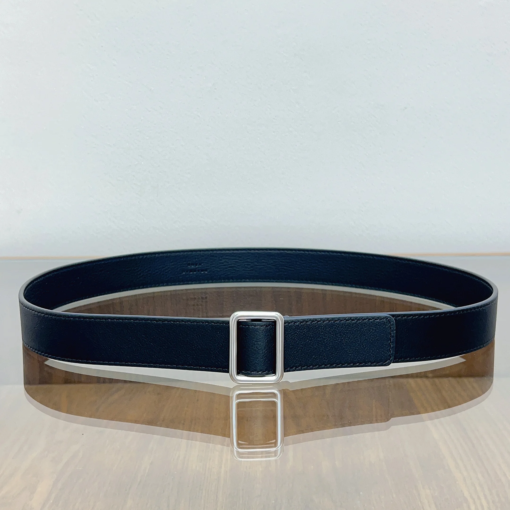 Fashion Women's  Genuine leather Belt Metal Pin Buckle Belts for Woman Jeans Dress Cowskin High Quality Luxury Brands 3cm