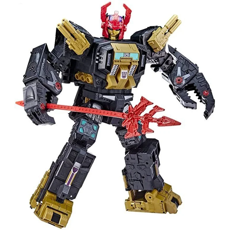 Hasbro Transformers Legacy Black Zarak Generations Selects 40Cm Titan Class Oryginalna figurka akcji Model Kolekcja zabawek na prezent