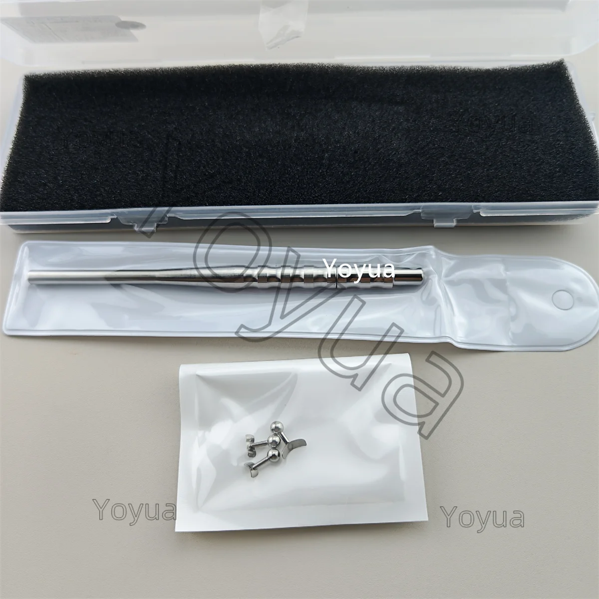 4Pcs/set Dental Implant Gingival Retraction Gingival Socket Retractor Shield Protector Gum Separator Isolation with Tips