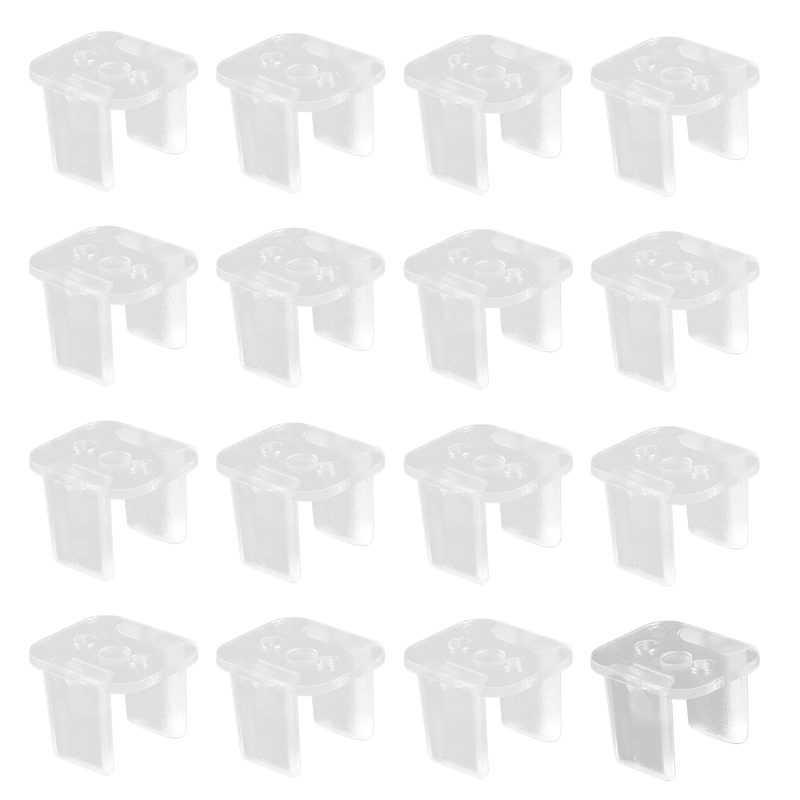 

100Pcs LED Strip Clips Plastic Light Fixing Clip for Secure and Organized Installation Transparent Mounting Fasteners for LED