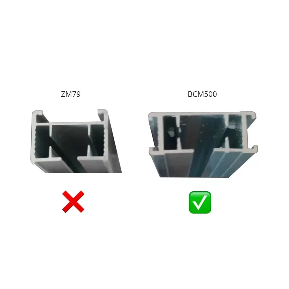 BCM500 Curtain Track Degree, ARC Track for Corner Windows, Slide Curtain 90 135 Degree(Check your track type before order)