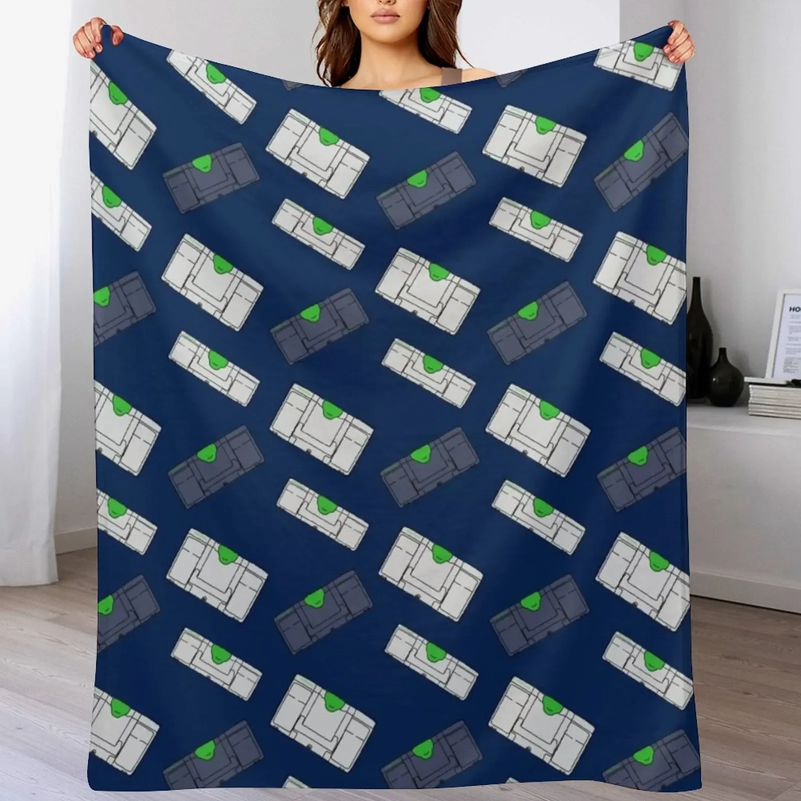 

Festool Systainers Throw Blanket Personalized Gift Extra Large Throw Multi-Purpose cosplay anime Blankets