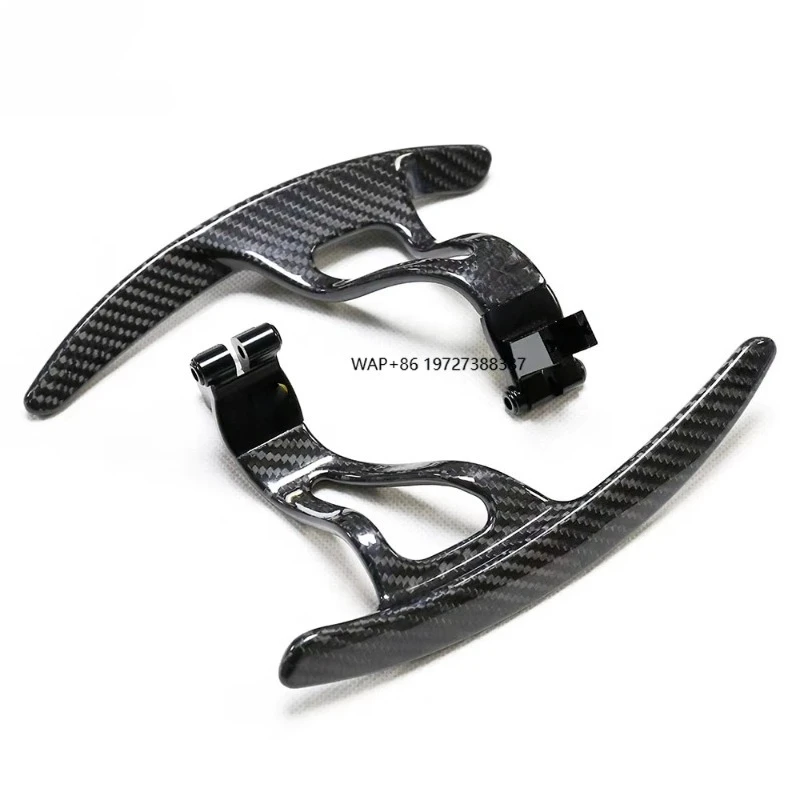 

2008-2016 GTR35 Dry Carbon Fiber Steering Wheel Shift Paddle Extension Interior Trim for GTR R35