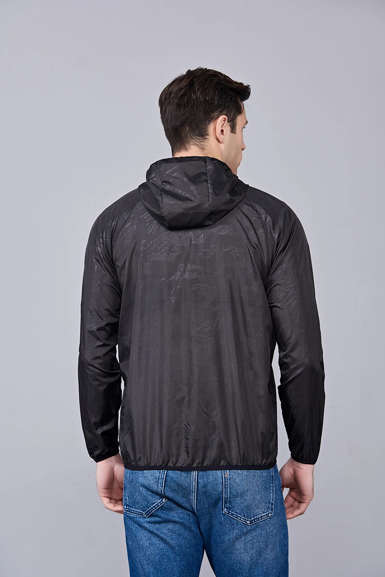 Jnln Männer Frauen wasserdichte Wander jacken schnell trocknende Camping Wind jacke Unisex Outdoor Trekking Regenmantel Anti UV packbare Kleidung – Detail 19