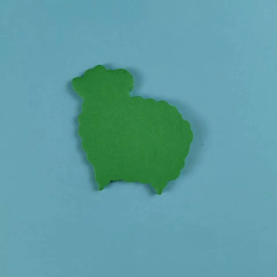 

2Sets Animal Memo Pads Cute Self Adhesive Note Pads Colorful for Office Home School Planner Kawaii Stationery