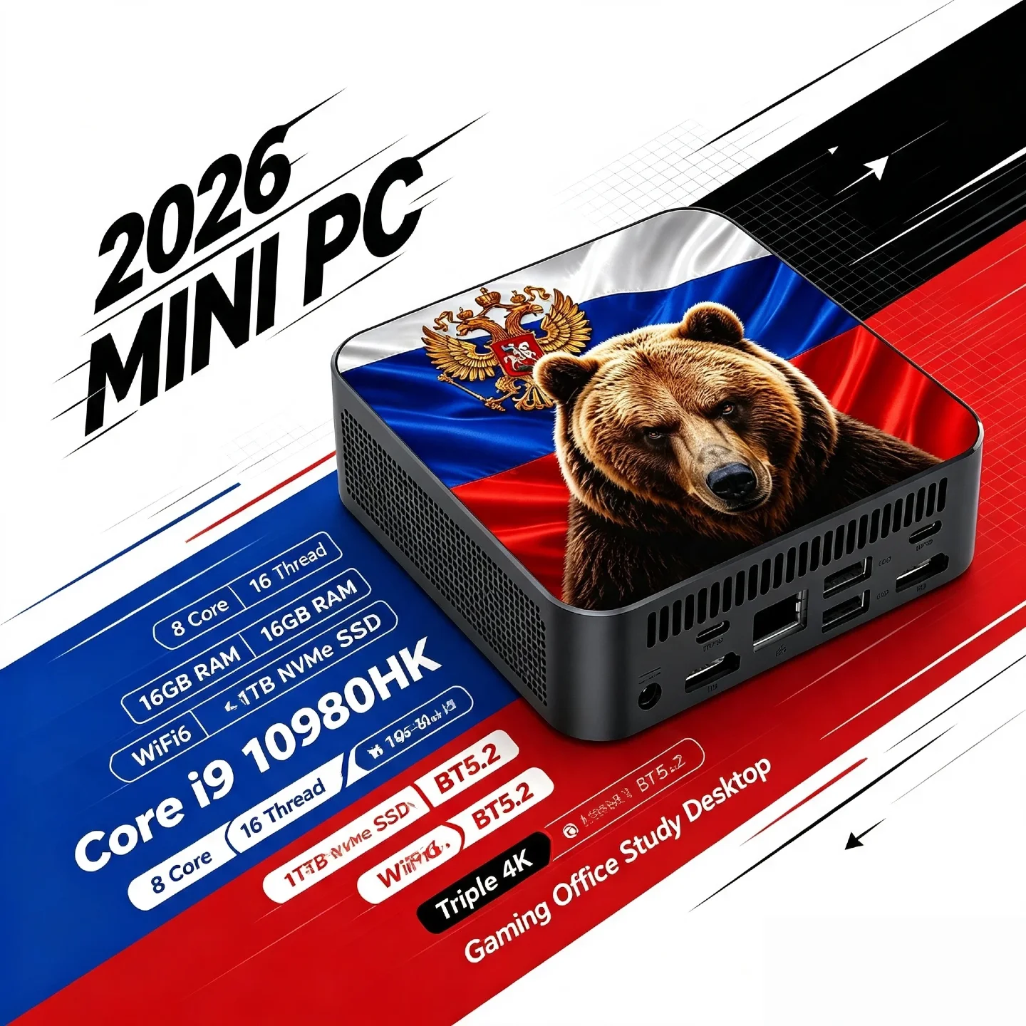core-i9-10980hk-インテル-ミニpc-16gb-ram-1tb-2tb-ssd-m2-wifi-6-bt52-低消費電力-nvme-デスクトップコンピューター-プロユニット