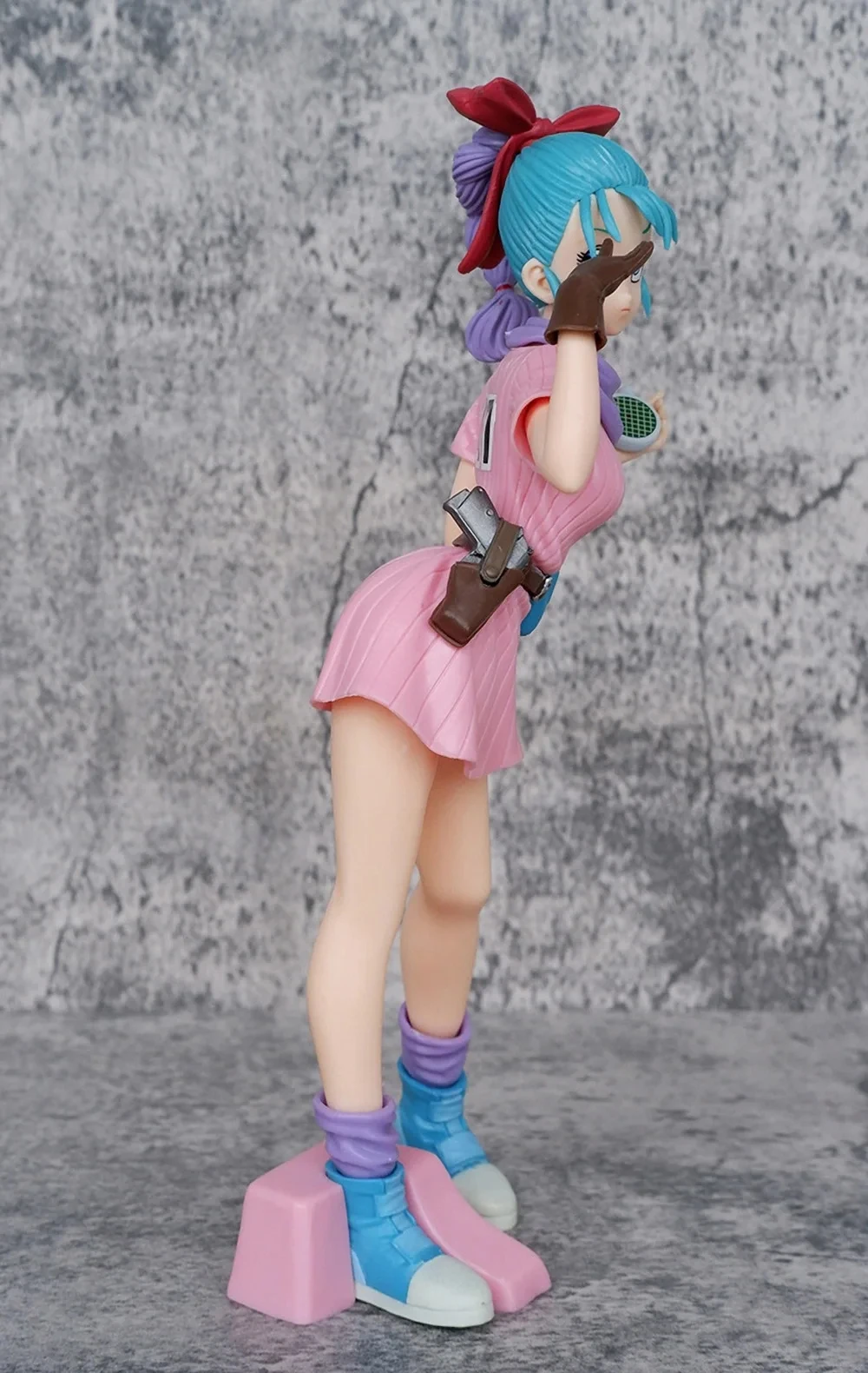 25cm Anime Dragon Ball Z Bulma Anime Figur PVC Actionfigur Niedliche Statue Modell Figurine Sammlerstück Puppen Spielzeug Geschenke – Detail 13