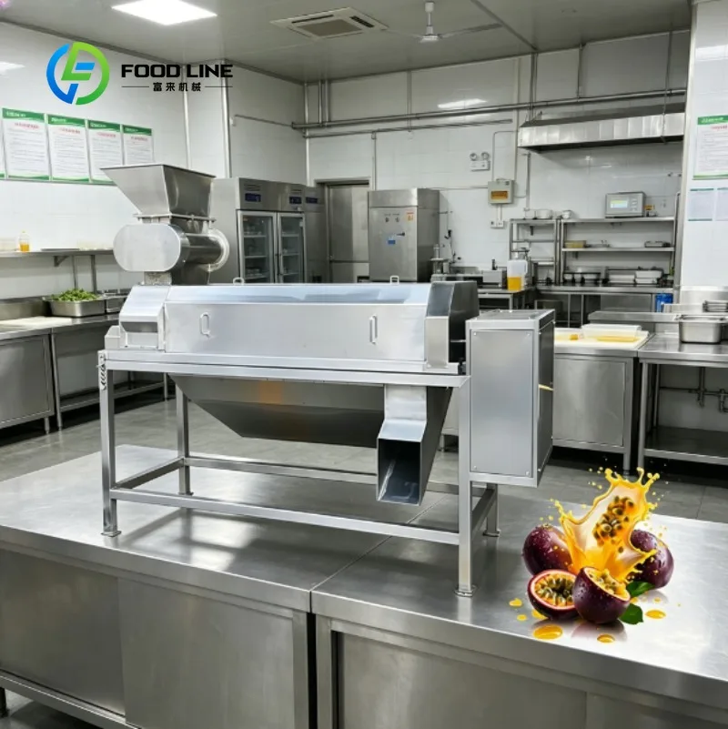Commercial Juice Extractor Machine Automatic Fruit Processing Equipment for Beverage Manufacturing Plants