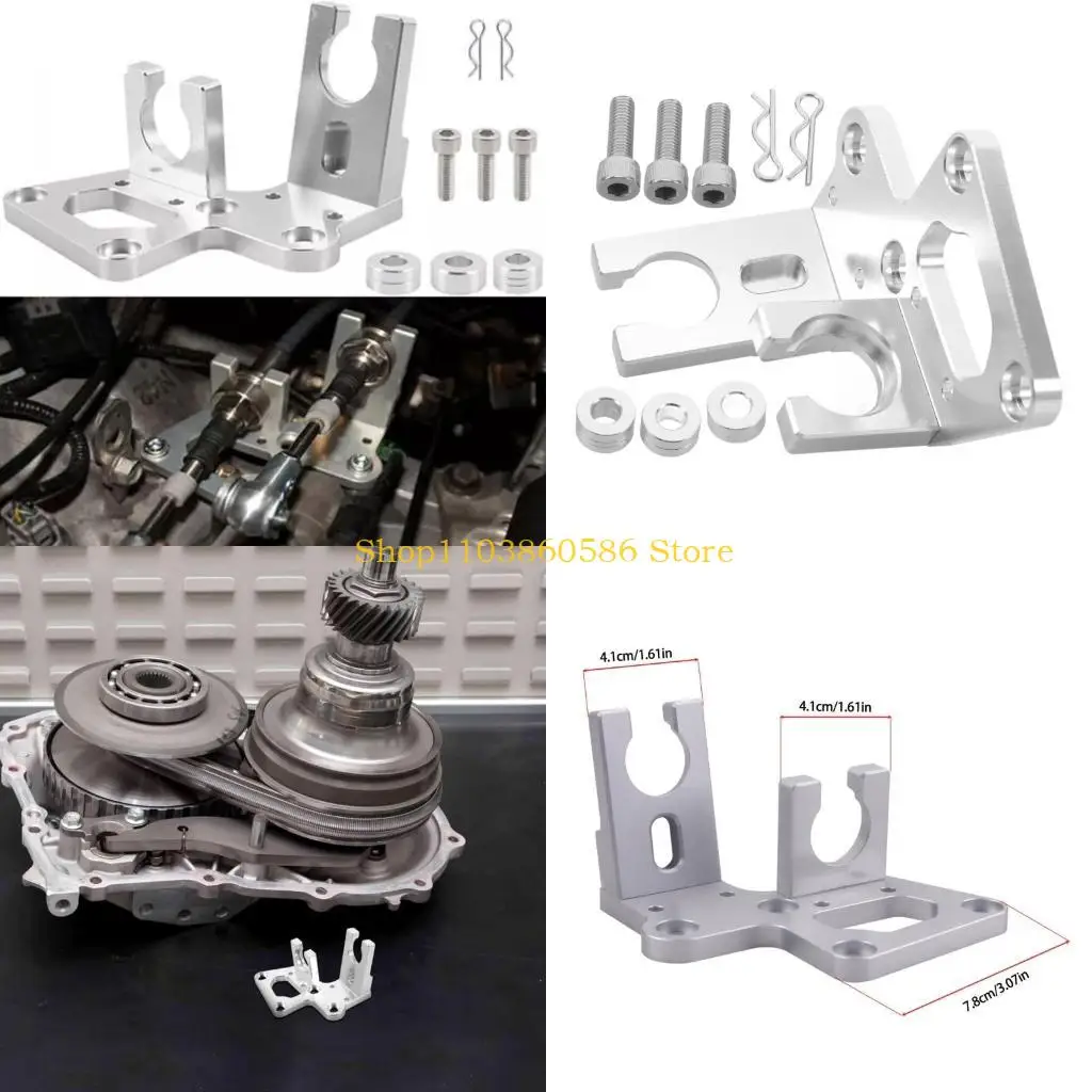 

242A Сменный алюминиевый кронштейн коробки передач, автозапчасти для RSX‑S K20 K24, кронштейн троса переключения передач