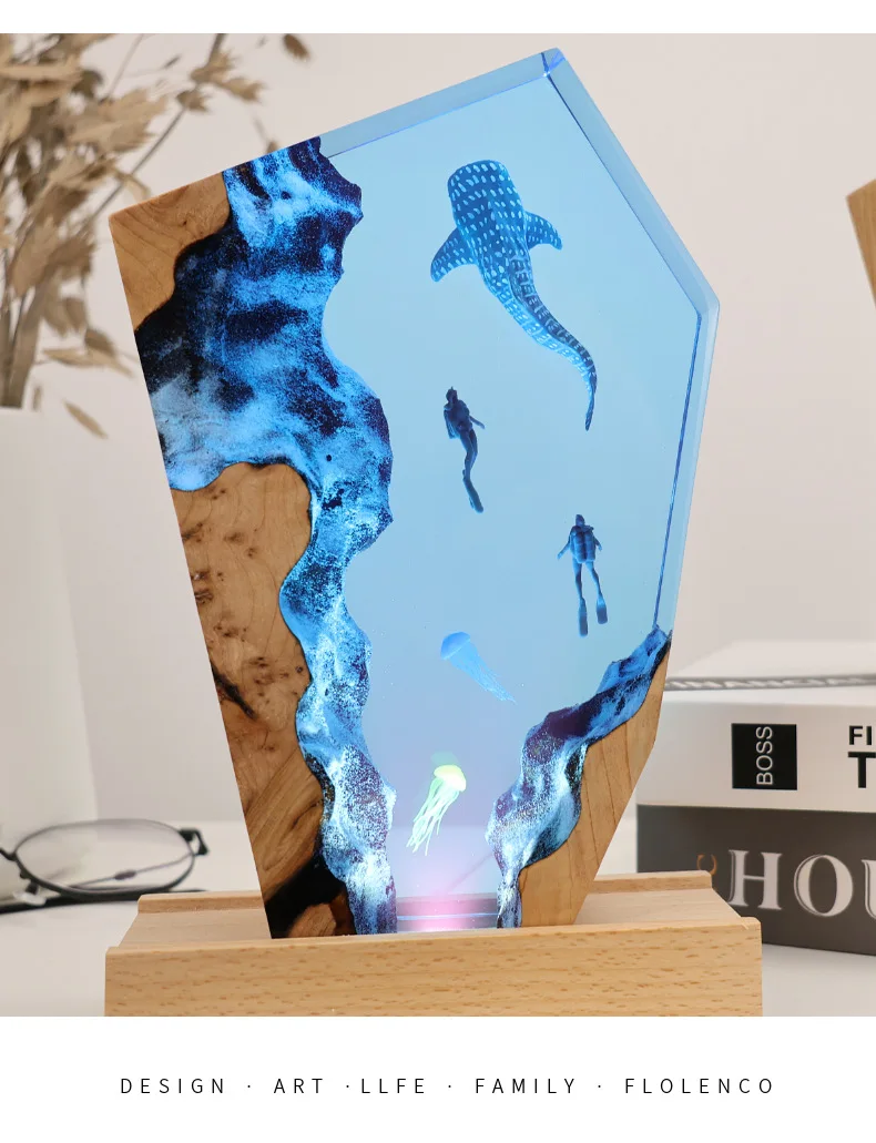 nouvelle-lampe-en-resine-dolphin-diver-art-marin-decoration-d'interieur-artisanat-piece-decorative-haut-de-gamme-cadeau-special