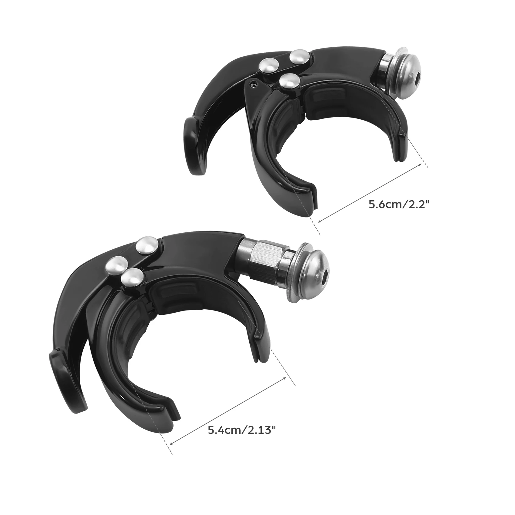 54mm 56mm Windshield Clamps For Harley Low Rider ST FXLRST Low Rider S 2020-2025 Fat Bob 2018-2024 Sportster S RH1250 2021-2025